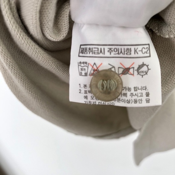 YSL Classic Long Sleeve Polo Shirt - Picture 4 of 4